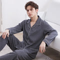 Casual Pajamas for Men, Autumn and Winter 2025 New Long-Sleeved Versatile Youth Stylish Autumn and Winter Set Loungewear